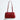 Korean Style Waxed Leather Boston Commuter Handbag