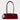 INSTOCK - Korean Genuine Leather Baguette Bag in Wine Red, Brown and Black
