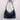 Leather and Suede Korean Handbag with Adjustable Strap