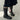 NEW & INSTOCK - Korean Leather Buckle Up Martin Boots - Stefani Studio