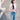 Neck-Tie Asymmetric Off-Shoulder Cotton Top