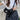 [Matin Kim] Korean Lace-Up Dumpling Bag – Pleated Bow Shoulder Underarm Handbag