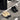 NEW & INSTOCK - Korean Style Leather Fluffy Loafers Shoes - Stefani Studio