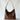 Vintage Style Large Leather Tote Shoulder Bag – Soft Cowhide Commuter Hobo in Chestnut Brown & Black
