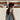 [Freckle] Lamb Embroidered Bow Plaid Suspender Dress