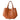 Korean Style Leather Bucket Tote – Minimalist Large Handbag