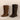 NEW & INSTOCK - Korean Leather Cowhide Suede Boots Knee-High Boots in Light and Dark Brown - Stefani Studio