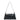 [Matin Kim] Pleated PU Leather Locomotive Shoulder Handbag – Underarm Pillow Bag