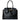 Large-Capacity Cowhide Leather Tote – Retro Handbag & Underarm Shoulder Bag for Women (Black In-Stock)
