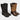 INSTOCK - Korean Style Suede Buckle Boots
