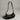 Dark Vintage Top-Grain Cowhide Dumpling Bag – Large Capacity Shoulder & Under-Arm Tote