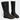 INSTOCK - Korean Style Suede Buckle Boots