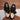 Bow Square Toe Leather Loafers – Korean Vintage