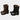 NEW & INSTOCK - Korean Leather Buckle Knight Boots