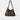 Lay-flat product shot of Medium Cowhide Leather Shoulder Bag – Casual Double‑Strap Tote with Magnetic Closure